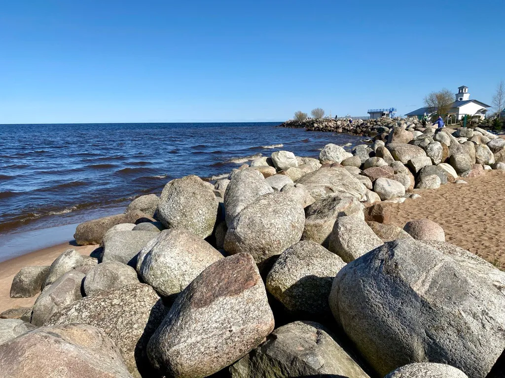 Коттедж Уютный новый скандинавский дом на берегу Ладожского озера — Коккорево