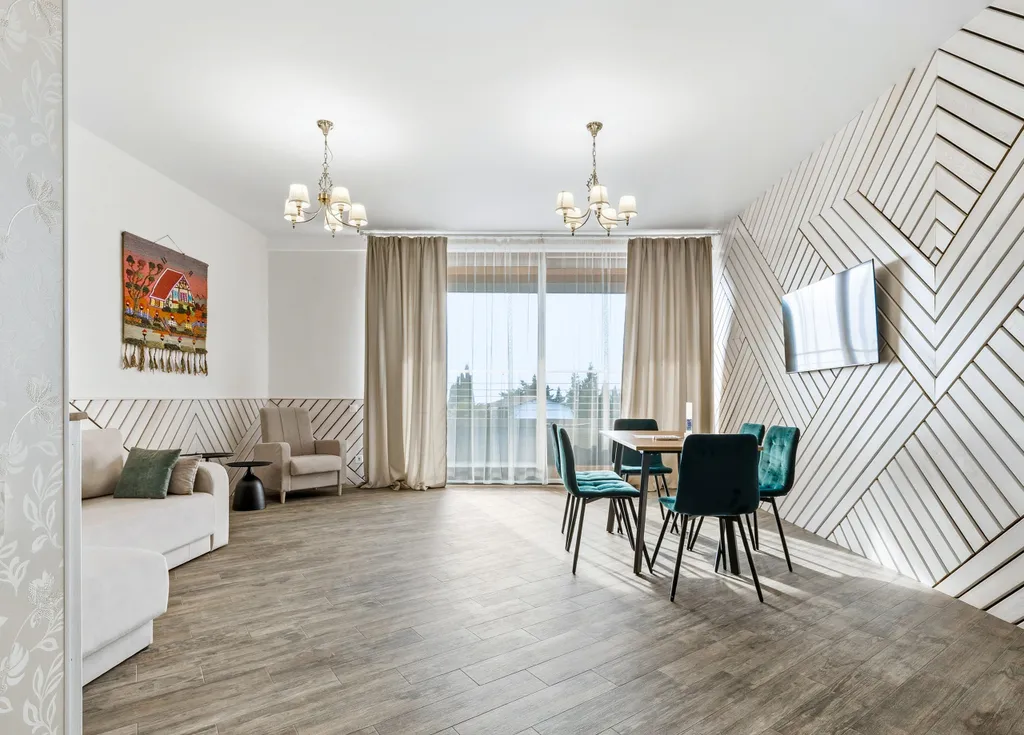 3-ех комнатная студия с видом на море с евроремонтом  № 24