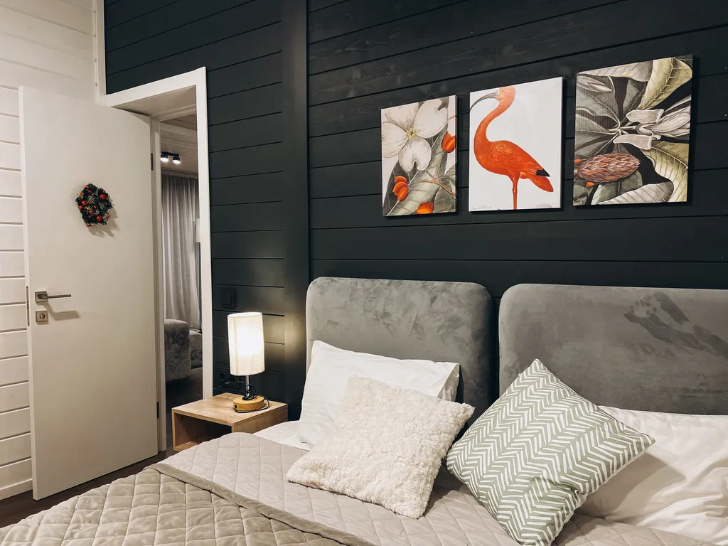 Дизайнерский дом с гриль-мангалом, сауной и большой террасой