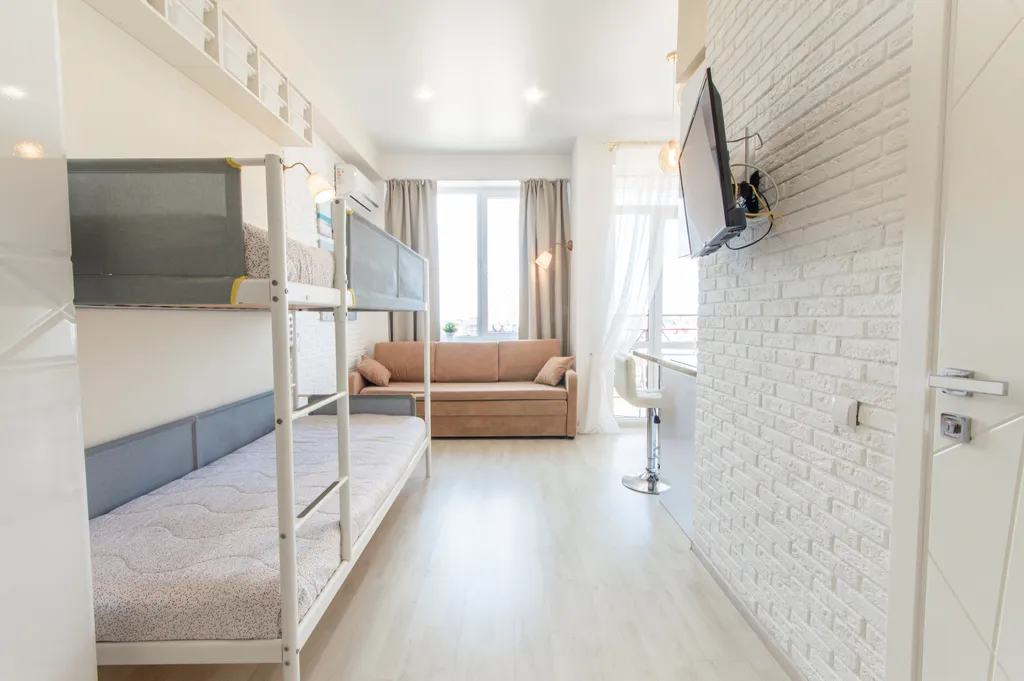 Студия с видом на море