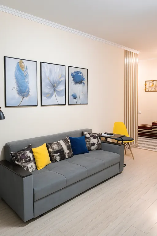 Квартира Уютная евродвушка в ЖК недалеко от Мега парка — Алматы