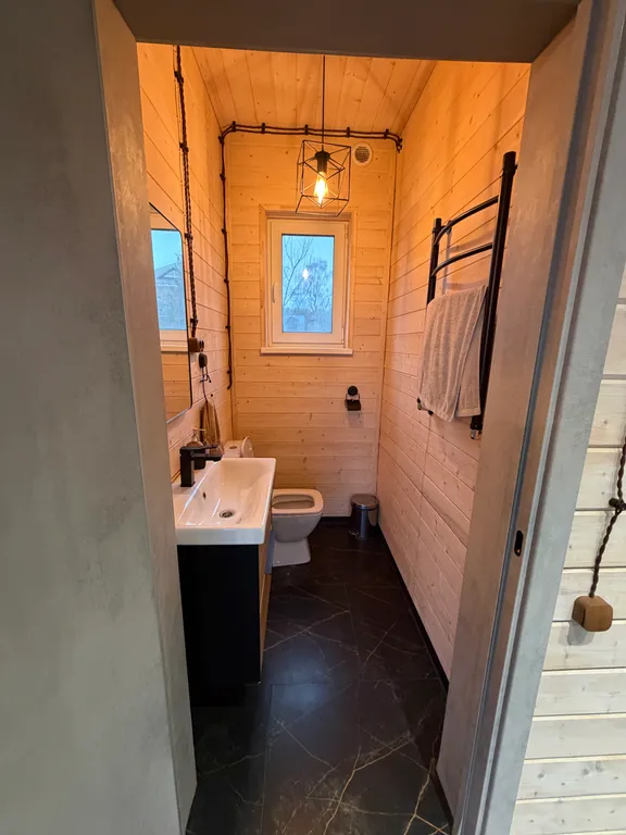 2-этажный Барнхаус с чаном, сауной и бассейном