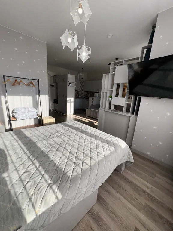 Апартаменты на первой линии с видом на море и горы