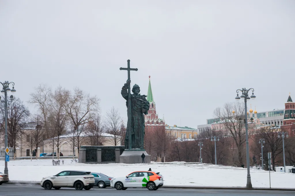 Квартира Квартира Трешка напротив Кремля — Москва