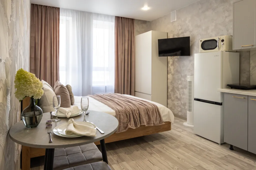 Студия 3 в центре курортного города