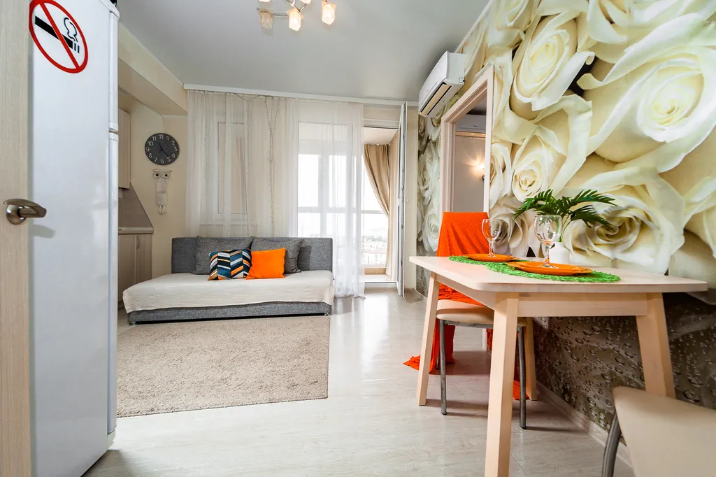 Квартира Просторная квартира с видом на море — Анапа