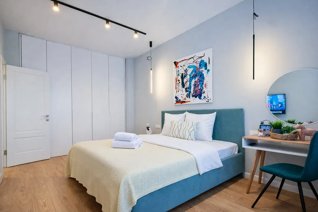 Квартира Квартира GoldenRing-Apartments, двухкомнатный люкс с балконом, центр города — Ярославль