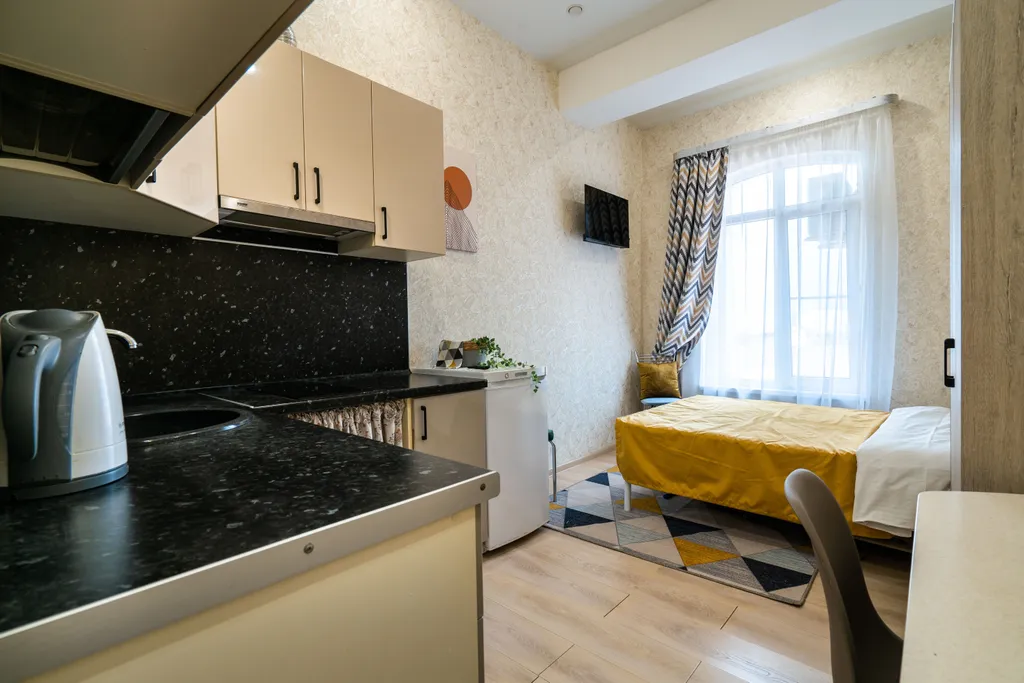 Квартира Квартира Студия 15 мин пешком до моря — Сириус