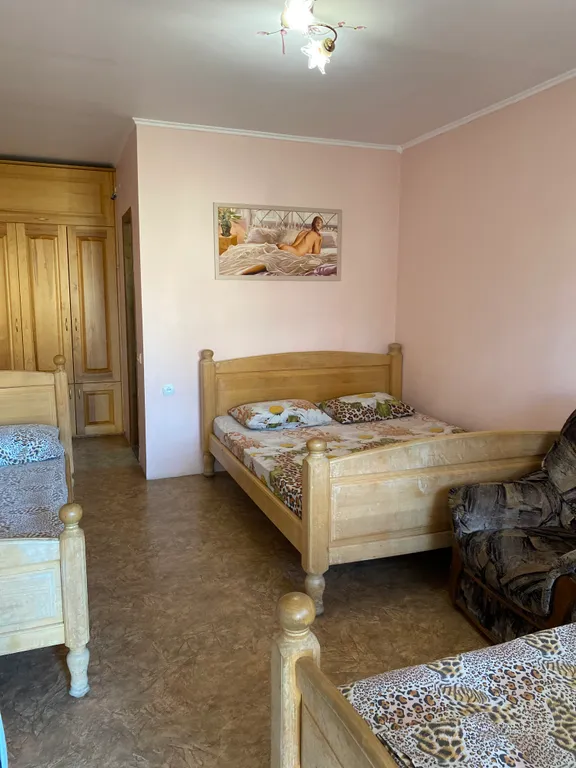 Квартира Квартира Номер на четверых с двуспальной кроватью king-size — Анапа