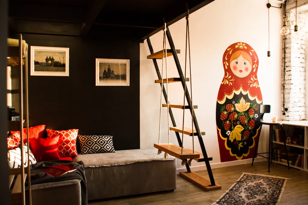 Квартира Уютная студия в русском стиле в центре — аренда посуточно в Хабаровск