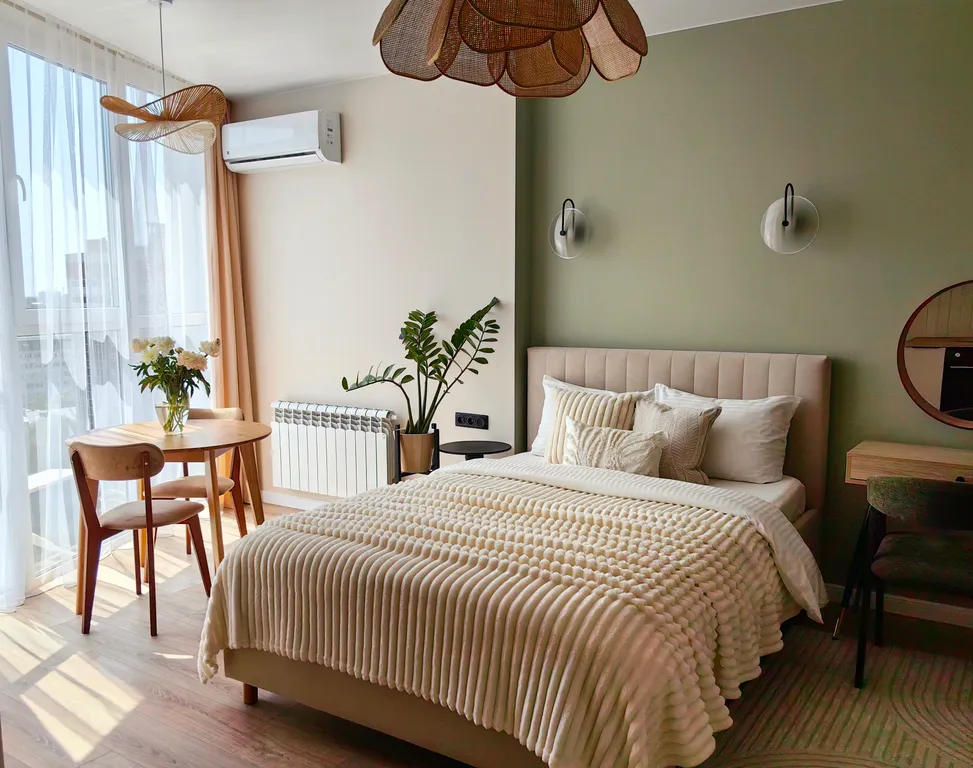 Джапанди инстаграмная квартира с видом на город в центре — аренда посуточно в Воронеж