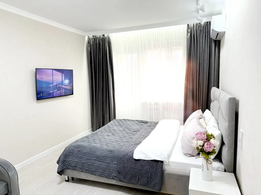 Светлая квартира со стильным ремонтом в центре города