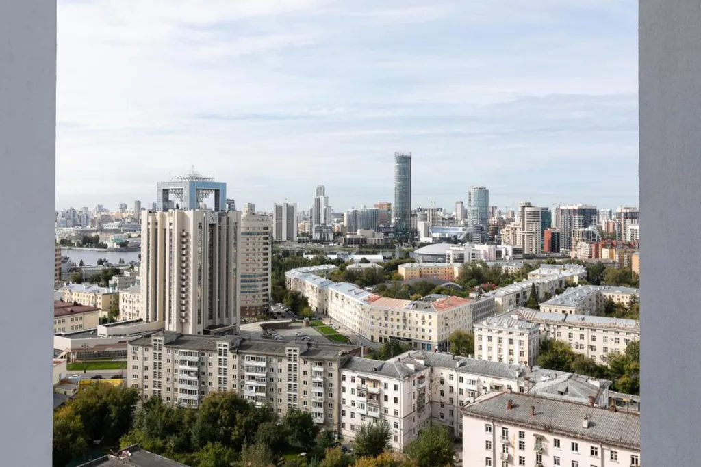 Квартира 1-к квартира с видом на Башню Исеть — Екатеринбург