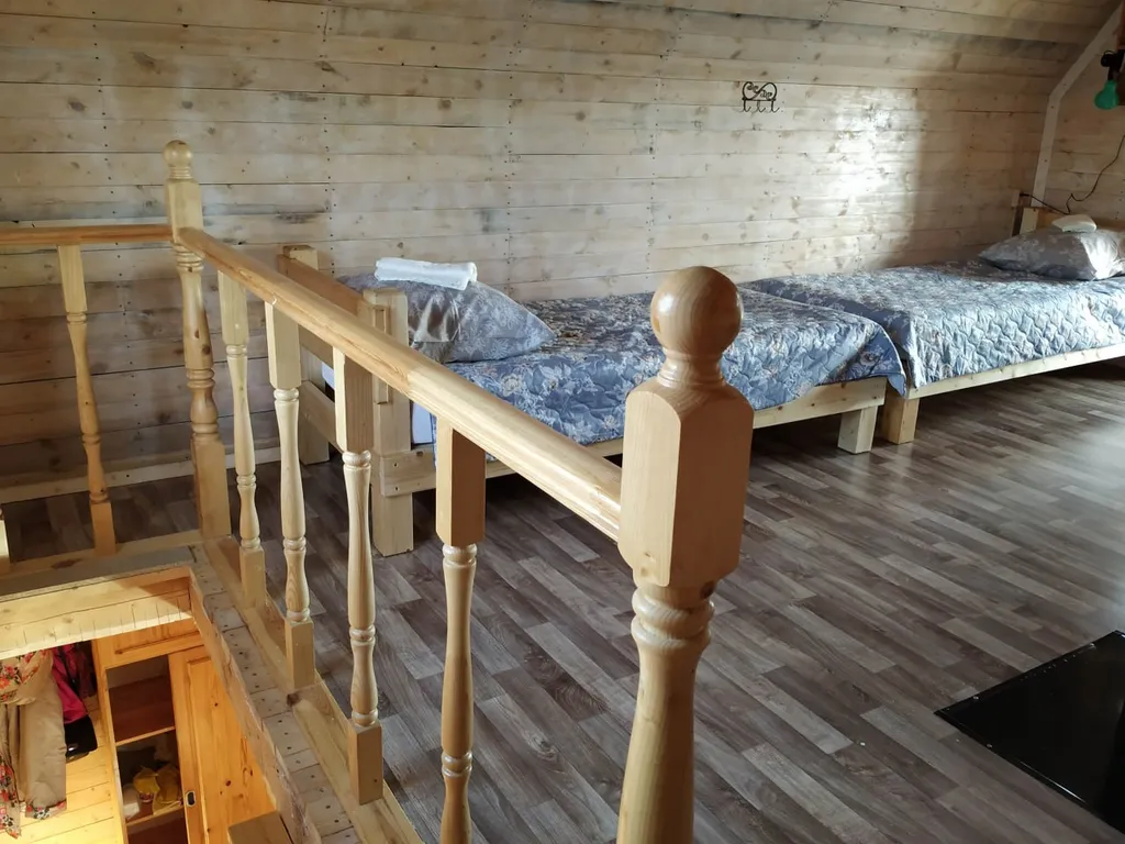 Домик на берегу залива Ладожского озера