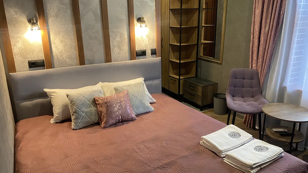 Уютный апартамент с двуспальной кроватью