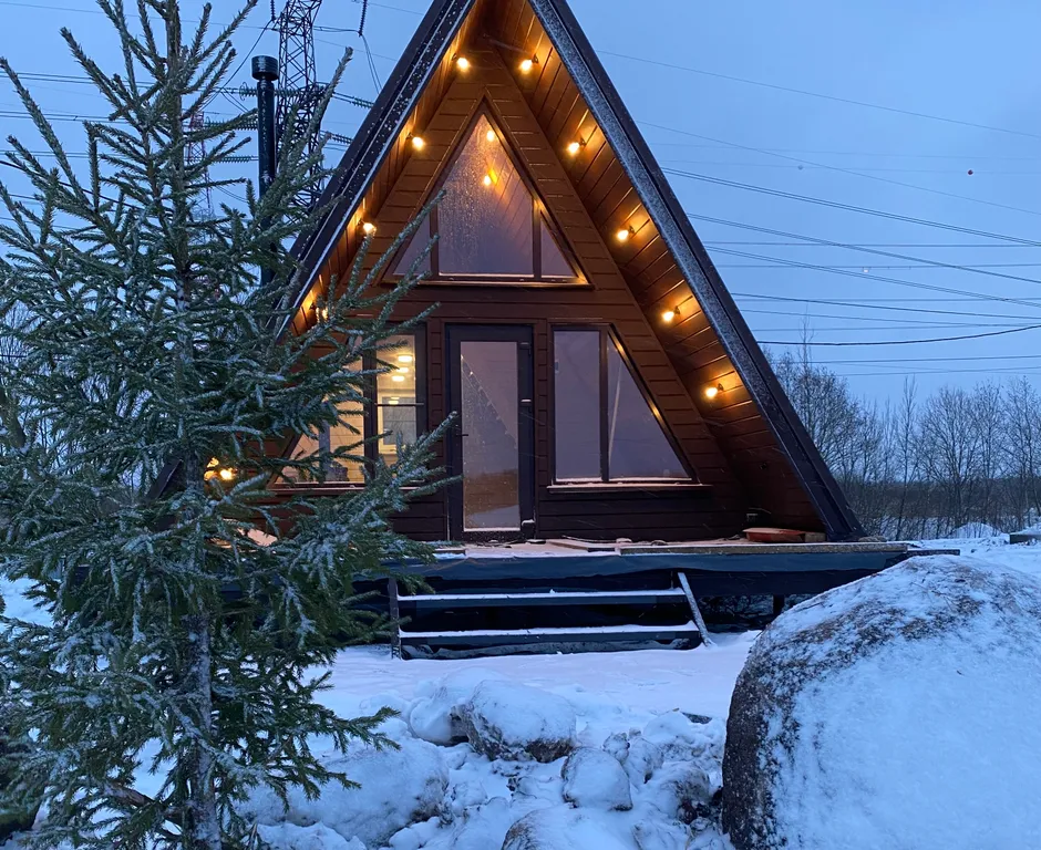 Коттедж Уютный А-Дом рядом с туутари-парком — Ломоносов