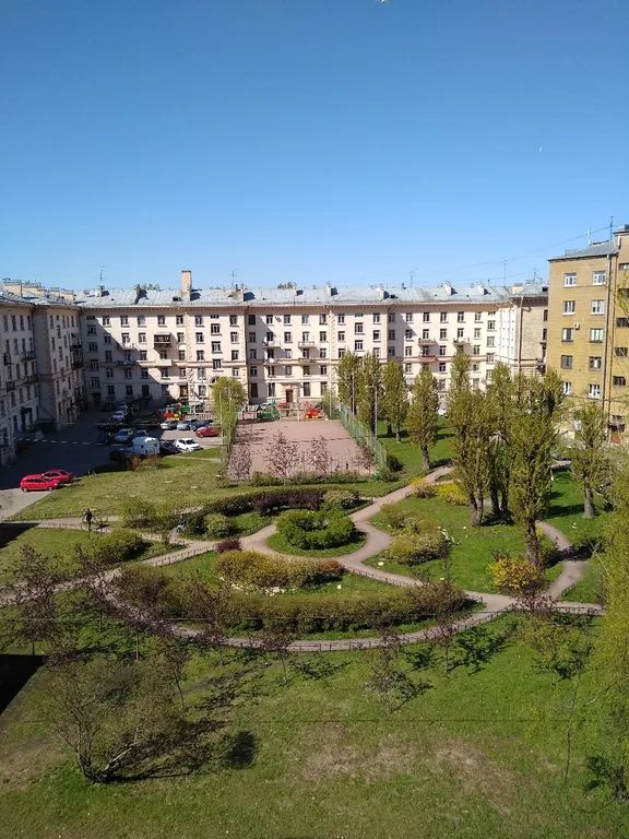 Квартира Квартира Апартамент в современном отеле у метро Нарвская — Санкт-Петербург