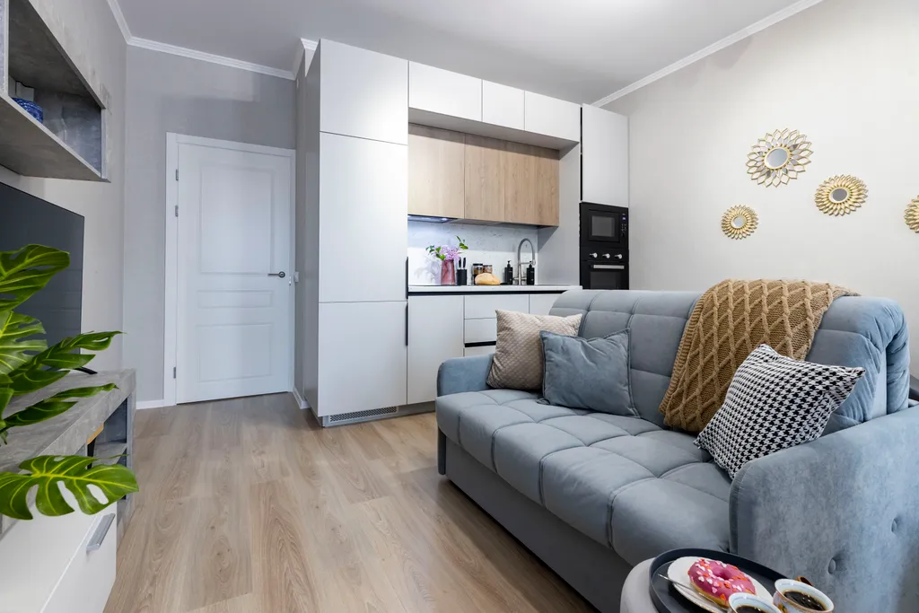 Квартира Квартира Современная студия рядом с Экспофорумом, Пушкиным, Павловском, аэропортом — Шушары