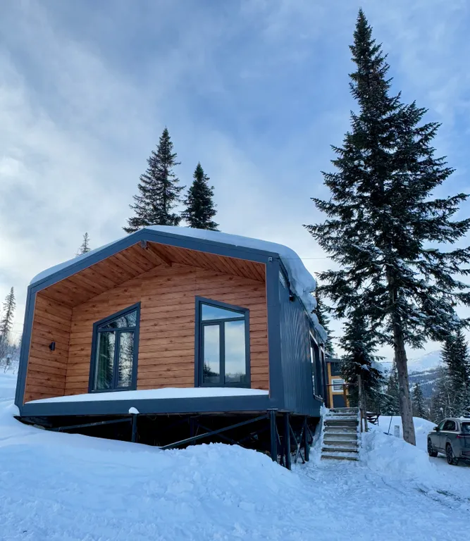 Коттедж Уютный домик с видом на горы — Шерегеш