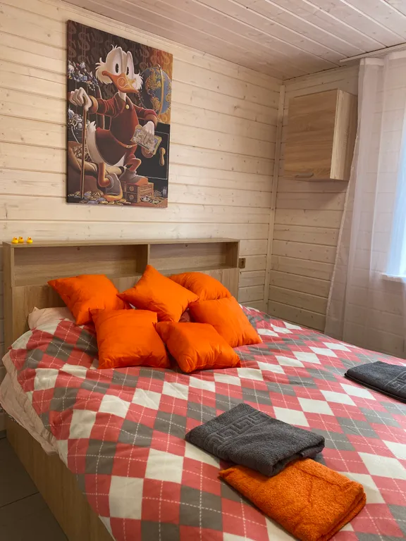 Коттедж Тишина, красота, уют на берегу озера в домике с камином — Глубокое (Каменногорское г/п)