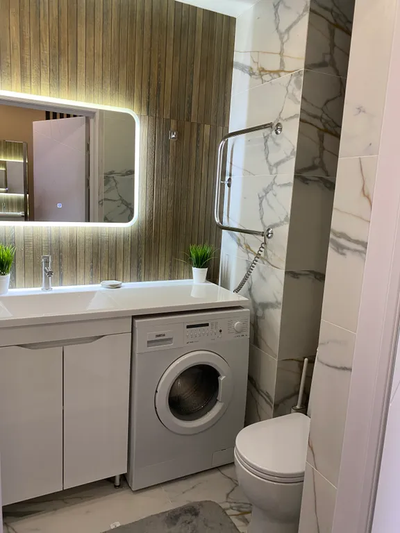 Новая квартира с видом на город