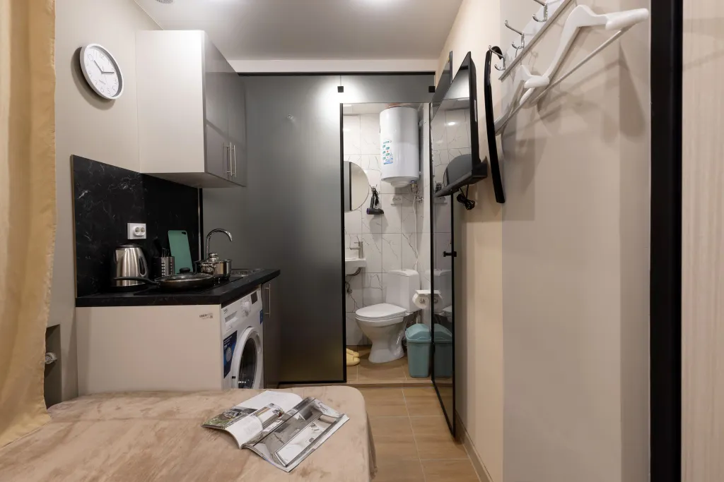 Комфортабельная студия без окна для 2-х гостей