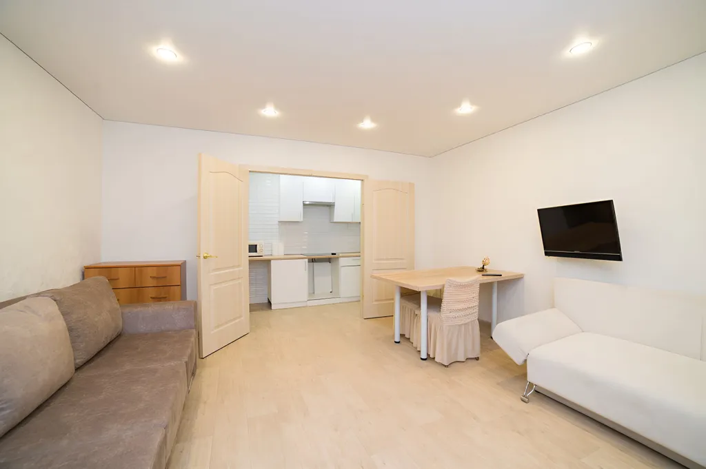 Просторная квартира с евроремонтом