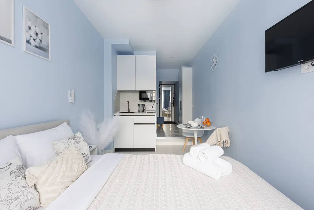 Квартира Квартира Дизайнерская студия на западе Москвы — Москва