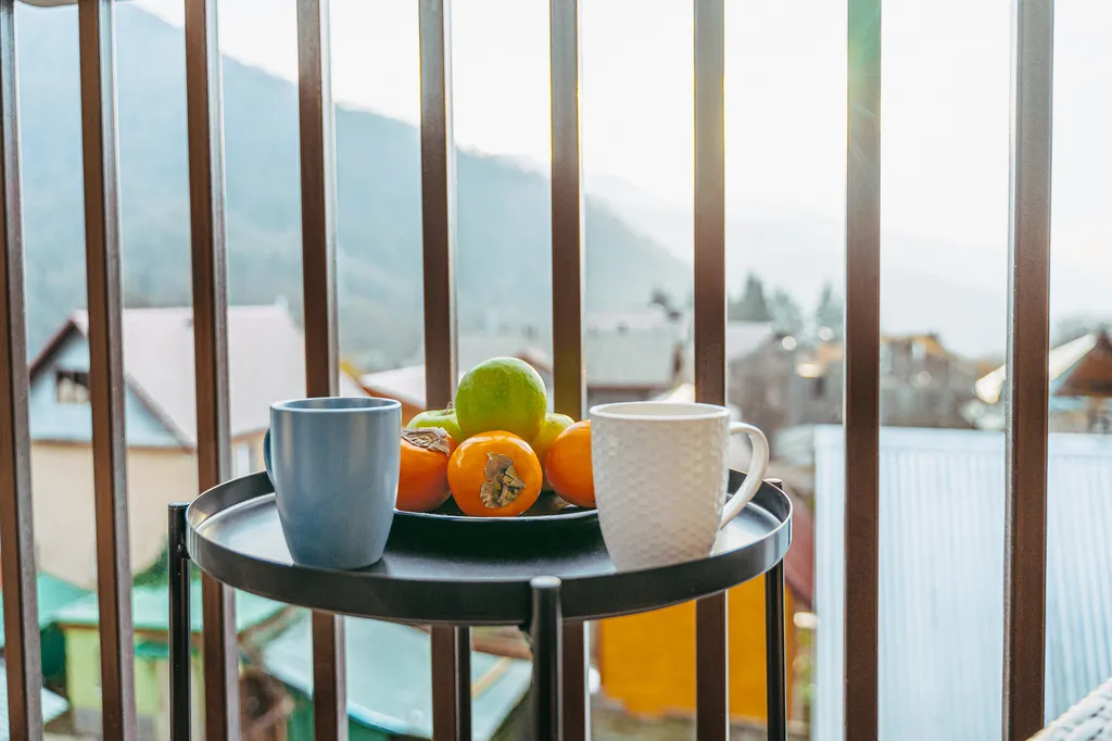 Студия 24 с видом на горы