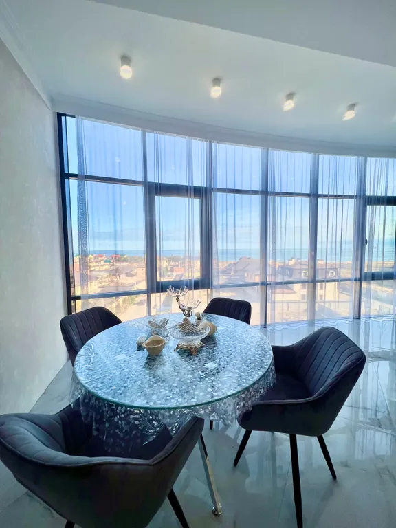 Квартира с видом на море, у главного пляжа — аренда посуточно в Каспийск