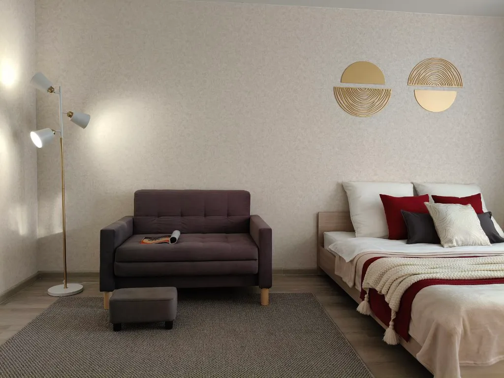 Квартира Уютная однокомнатная квартира рядом аэропортом — Красноярск