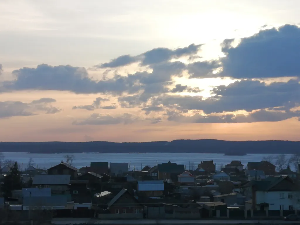 Квартира с видом на озеро