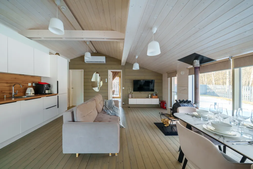 Моя атмосфера - дом у леса, с Баней на дровах, чаном и костровой зоной