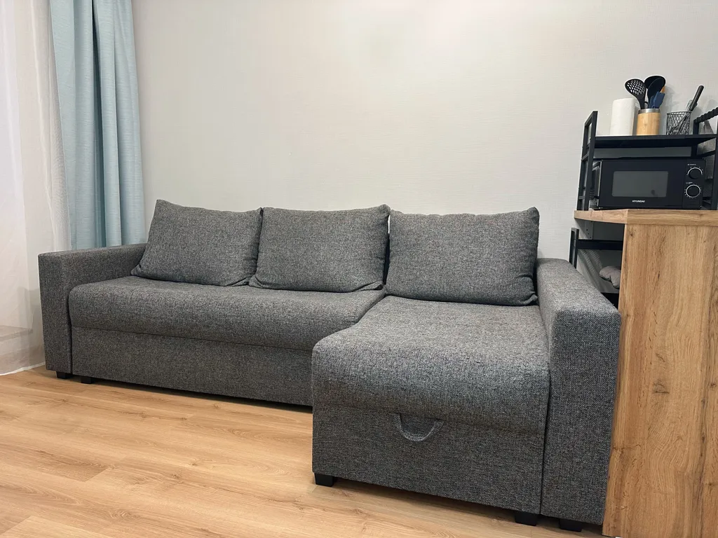 Квартира Квартира Уютная студия в ЖК Живи в Курортном — Песочный