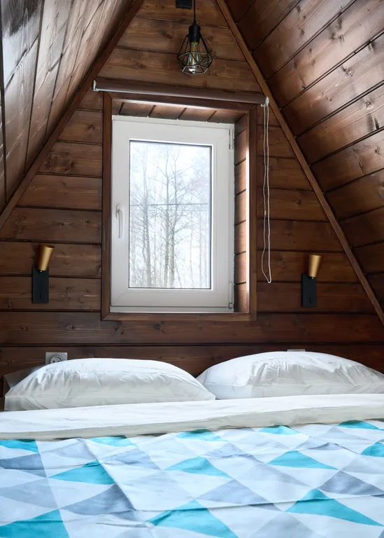 Коттедж Коттедж A-Frame на берегу Ладоги — Сясьстрой