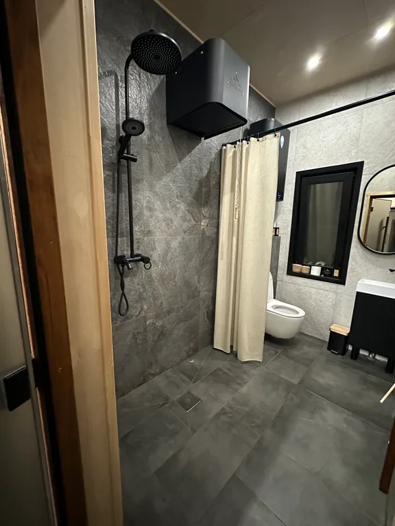 Дом баня на дровах