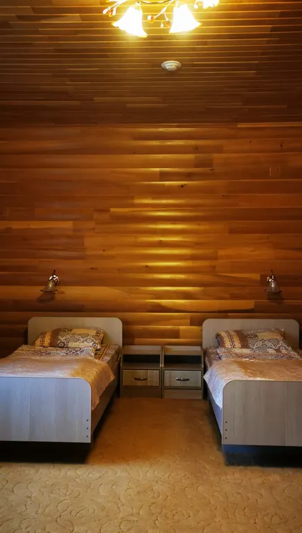 Эко-вилла с видом на Катунь и остров