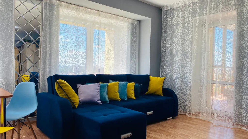 Видовые апартаменты на 16 этаже в Loft стиле