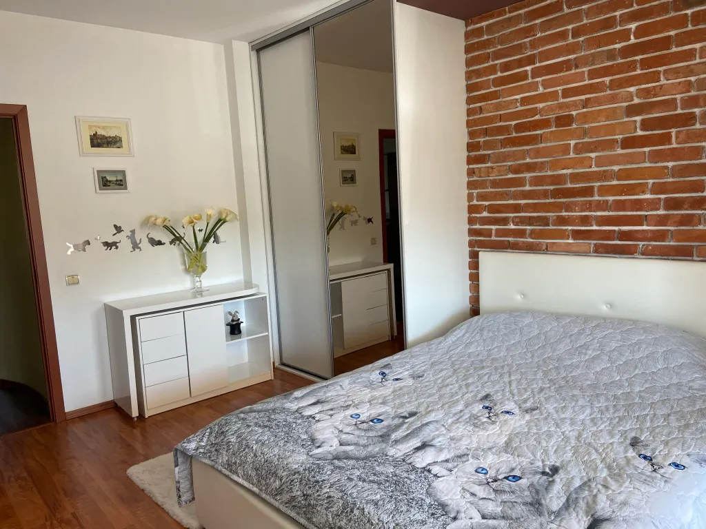 Квартира Квартира Апартамент White cat с террасой и грилем — Калининград