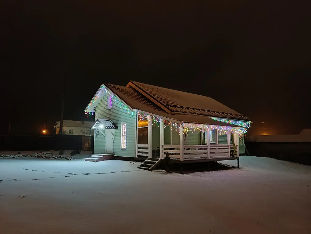 Коттедж Дом из бруса с сауной — Хюмпеля