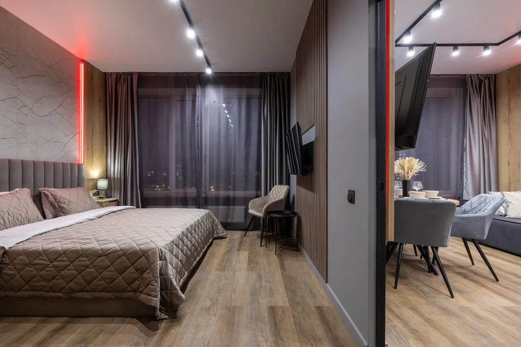 Дизaйнeрcкая евротрёшка в ЖК Нeаdliner