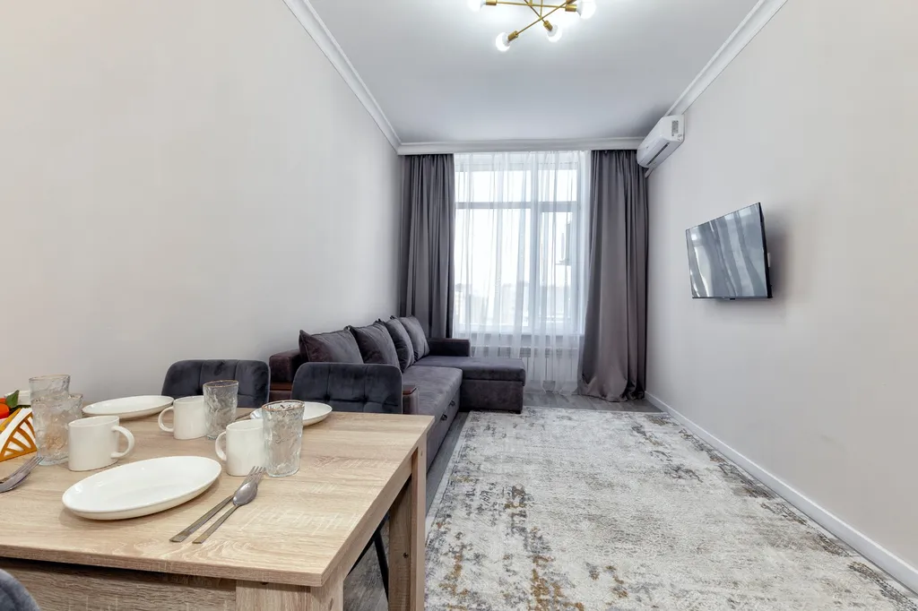 Новая евродвухкомнатная квартира в новом ЖК Атамари