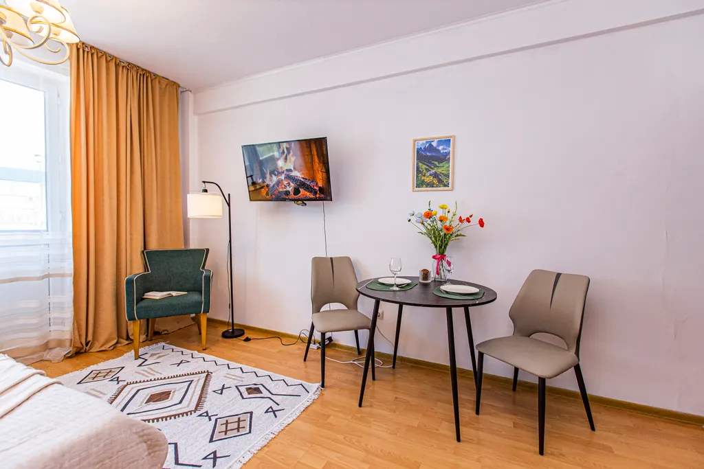 Квартира в ЖК Бастау с красивым видом на горы