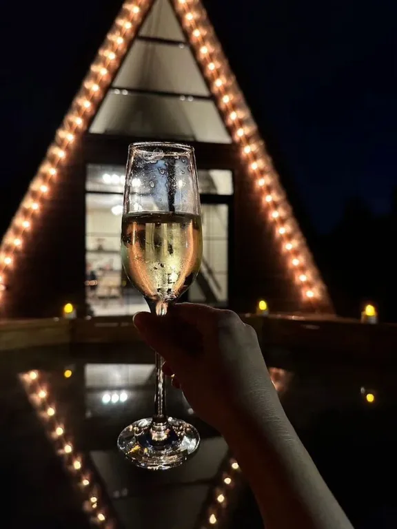 А-фрейм уютные вечepa