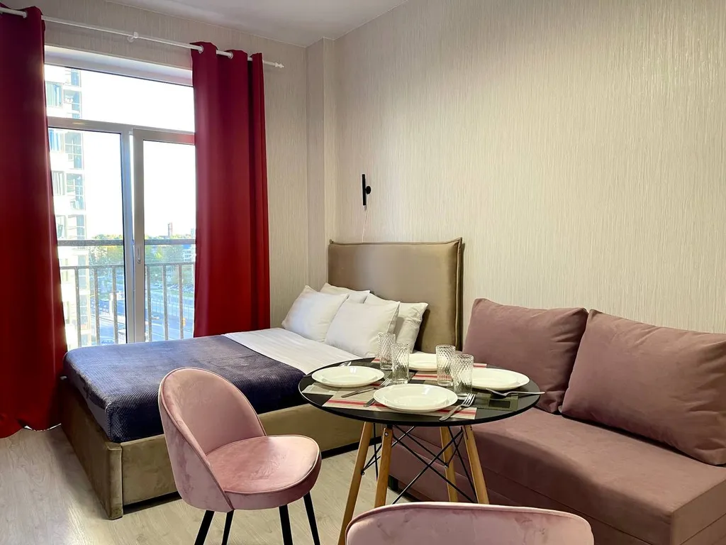 Квартира Квартира Студия в ЖК Салют у метро Звёздная — Санкт-Петербург