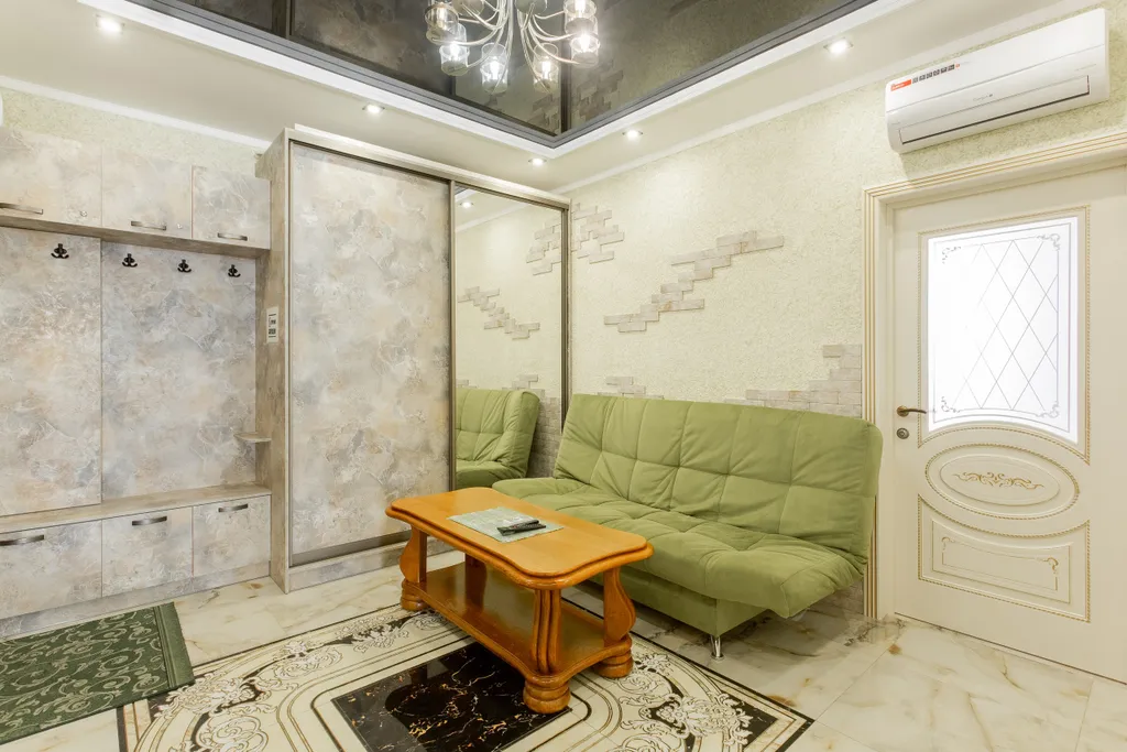 Квартира Квартира Black Square (Черный Квадрат) Современная двушка в элитном районе — Мирное