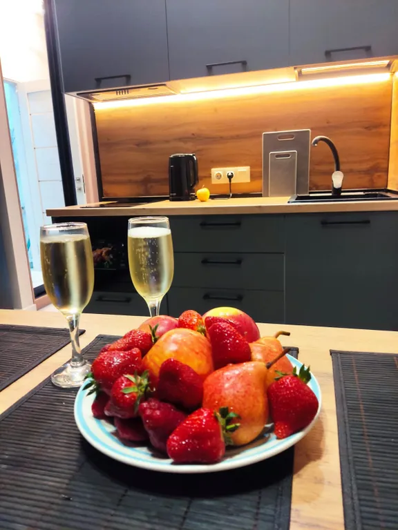 Уютная студия с видом на горы