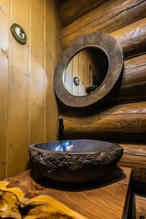 Просторный светлый дом с баней и фурако