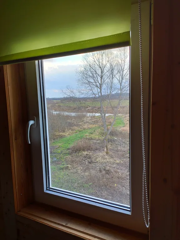 Домик-баня на берегу реки Псижа и выходом в озеро Ильмень