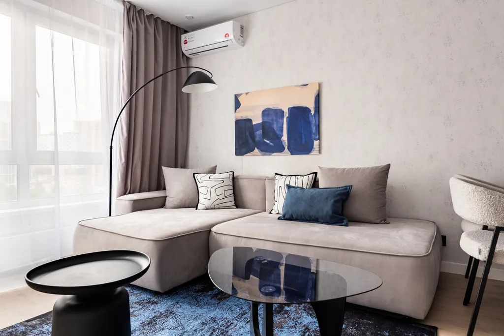 Квартира Квартира Elegance in Blue — Москва